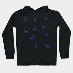 woman yoga poses Hoodie